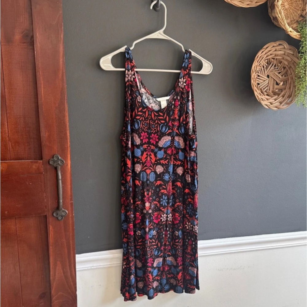 H&M Floral Midi Dress - Multicolor